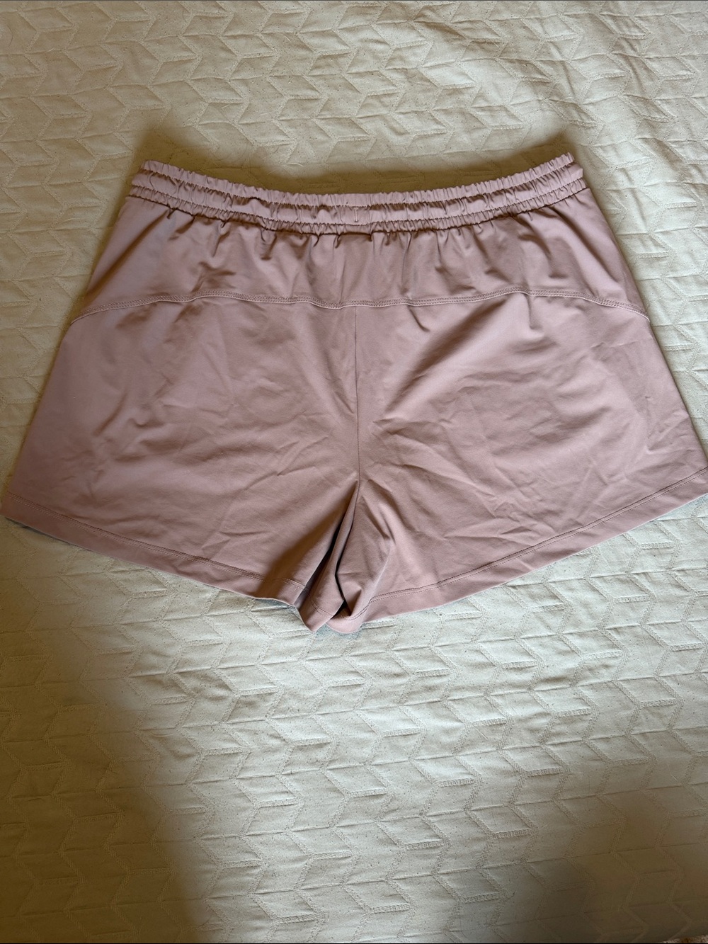 Fabletics Brown Athletic Shorts with Drawstring - Picture 5 of 7